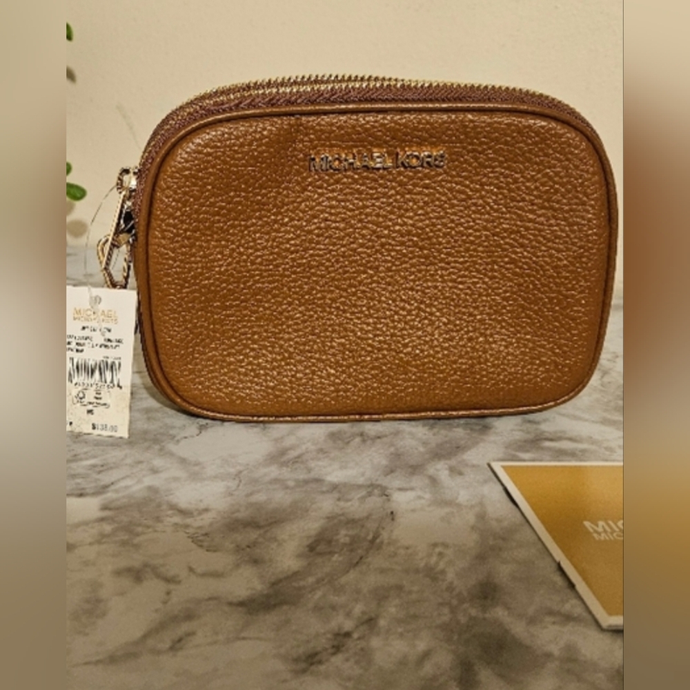 🆕️ Michael Kors MD Double-Zip Wristlet NWT 💕